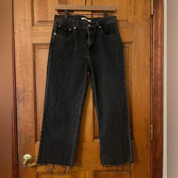 Levi’s Low pro straight jeans size 27 - Picture 2 of 4